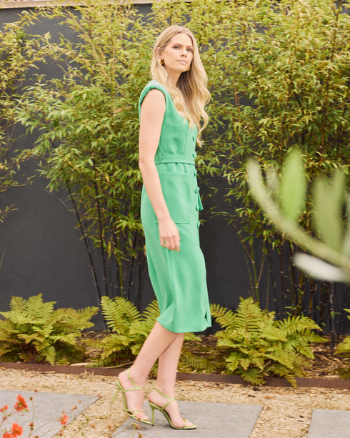 Kate Cooper Sleeveless Dress in Glas KCS25144